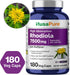 NusaPure Rhodiola Rosea 7,500mg, 180 Veggie Capsules, Non-GMO, Vegan & Gluten-Free, Extract 30:1, Bioperine