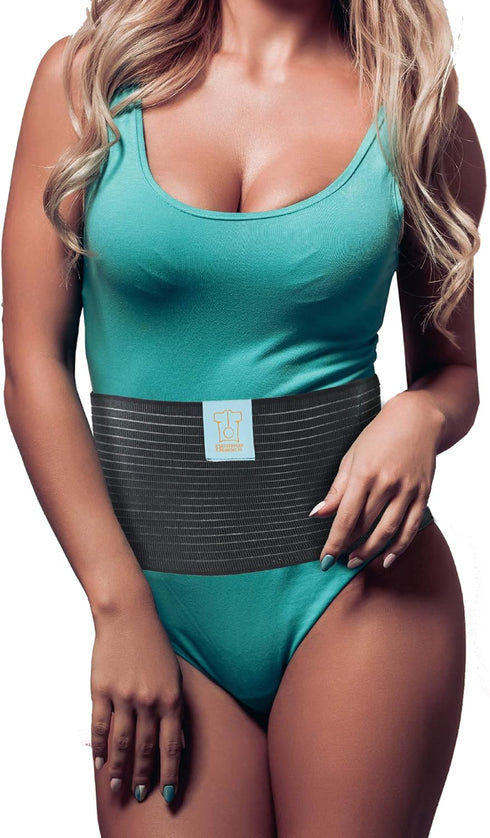 Everyday Medical Post Surgery Abdominal Binder for Men and Women, Medical Grade Stomach Compression Brace