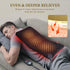 InVarme 2X 160 4H 12" 24" Extra Hot Heating Pad: Graphene Max Electric Heating Pad for Back Neck Shoulders Leg - Fast