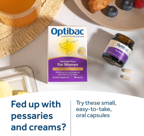 Optibac Probiotics 2.3 14 OptiBac for Women | Daily Oral Billion Friendly Bacteria Natural Female Supplement for The
