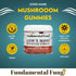 Gummies 90 Gummies 90 Gummys Organic Lion's Mane Mushroom | Servings | Brain Health, Focus, Clarity, & Memory Mushroom