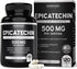 Epicatechin Extract 500mg per Serving - 120 Capsules for Lean Muscle, Nitric Oxide, Stamina, Endurance - Vegan