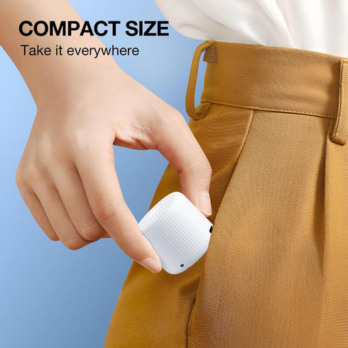LEICEX Portable Sound Machine + Travel Case, Mini White Noise Machine for Sleeping & Travel Case