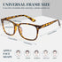 livho High Tech Blue Light Glasses, 99% Blue Light Blocking Computer Glasses for Screen Fatigue & UV Protection