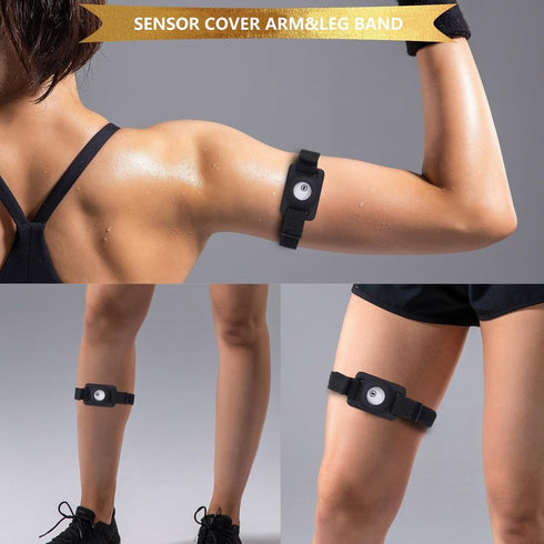 YouKnow Arm Band for Freestyle Libre 3, Adjustable 8-20" Armband Compatible with CGM Transmitter Protection Sensor Cover