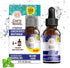 GuruNanda Concentrated Mouthwash (2 fl oz), Fluoride-Free Mint Mouthwash with Natural Essential Oils, Supports 300