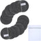 SUNLAND Reusable Makeup Remover Pads, Microfiber Face Cleansing Gloves, Washable Cloth with Laundry Bag, Rounds Pads