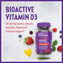 New Chapter Organic Vitamin D3+ Gummies, 1,000 IU, 60ct, Mixed Berry Flavor, Non-GMO, Gluten Free, ONE Daily Gummy for