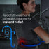 LiBa Back and Neck Massager - Trigger Point Massage Tools for Pain Relief and Manual Massage Hook Therapy Handheld Back