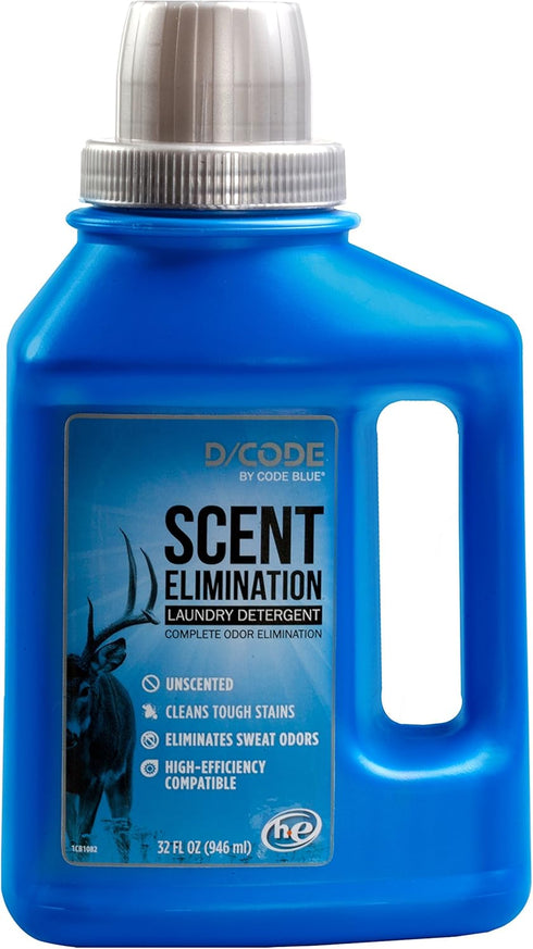 Code Blue Unscented Laundry Detergent, 32 oz