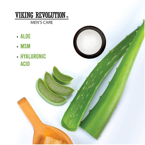 Viking Revolution Men's Eye Cream, Natural Anti-Aging Treatment, Reduces Dark Circles & Puffiness, 6ml
