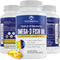 TRUTHENTICS Omega 3 Fish Oil, 2400 mg Triple Strength, Burp-Free Lemon Flavor, 60 Softgels