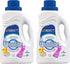 Woolite Clean & Care Liquid Laundry Detergent, 2x50oz, 2x33 Loads, Regular & HE Washer, Gentle Cycle, Sparkling Falls