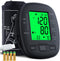 Blood Pressure Monitor Upper Arm, Adjustable 8.7"-16.5" Cuff, Backlit LCD Screen, 2x99 Memory, Talking Function Black
