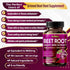 12,900mg Beet Root x12 Potency with Grape Seed Extract, Healthy Energy Supplement for Heart Support, 180 Count