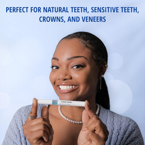 Stain-Out Quick Stick On-The-Go, Effective Teeth Stain Remover, Travel Friendly, Good for 30 Uses