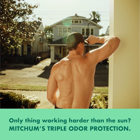 Mitchum Men’s Antiperspirant & Deodorant Gel, Mountain Air, 48HR Protection, 3.4 oz