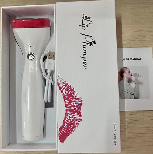 Lip Plumper Tool, Electric Lip Enhancer Device, Lip Suction Plumper, 3.7V 500mAh (Sold By FUSHENFJ)