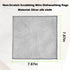 levateeta 12 PCS Non-Scratch Wire Dishcloths - Metal Dish Cloth with Double Layer Multipurpose Steel Wrie Diswashing