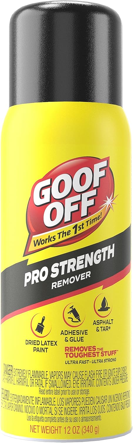 Goof Off FG658 Professional Strength Remover, 12-Ounce Aerosol