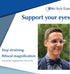 In Style Eyes Seymore Retro Bifocal Reading Glasses - Non-progressive Lens, Blue, 2.25x