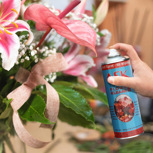 Larksilk Silk Flower Cleaner Spray for Artificial Plant & Flowers - Dust Remover Aerosol Spray for Fake Plants,Leaves