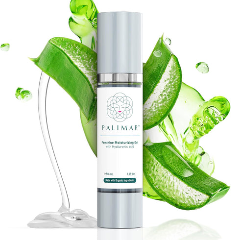 PALIMAR Intimate Care Gel with Hyaluronic Acid, pH Balance Feminine Hydrating Gel, Odorless,