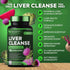 Liver Cleanse Detox & Repair Formula Supplement | For Enhanced Liver & Gut Health | Boosts Energy | Antioxidant with 21 Ingredients Milk Thistle, Silymarin, Artichoke, Dandelion, Beet, Chicory & More