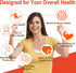 Gummies Omega-3, CoQ10, B12 2000 B1,B2, B3,B5,B6,B7- Super Methylated Vitamin B Complex - All B Vitamins + Magnesium