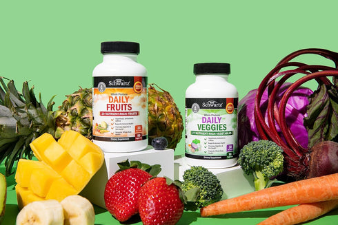 Immune 47 1 Daily Fruits and Vegetables Supplement for Adults - Super Fruit and Veggies Capsules for Enhanced Energy