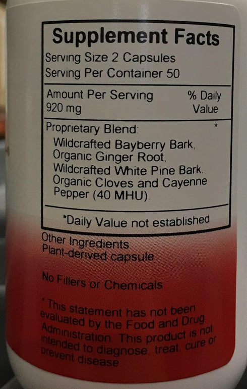 Dr. Christopher's Chest Formula, 100 Caps