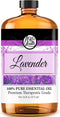 Oil of Youth - Lavender Essential Oil (16oz Bulk) for Calming, Relaxing, Aromatherapy
