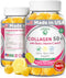 Lunakai Collagen Gummies with Biotin for Men & Women Over 50 - 60ct Anti-Aging Formula with Zinc, Vitamin C & E