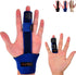 BodyMoves Finger Splint and Extension Splint for Trigger Finger, Aqua Blue