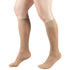Truform Sheer Compression Stockings, Women's Knee High Length, 8-15 mmHg, 20 Denier, Beige, Medium