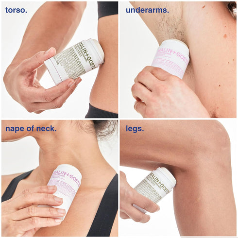 Malin + Goetz Deodorant, Men & Women's Stick Deodorant, Natural Fragrance, Aluminum Free