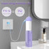 BESTEK Water Dental Flosser - Cordless Oral Irrigator with 4 Jet Tips, Rechargeable, Waterproof for Teeth Care (Violet)