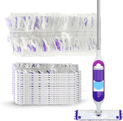 Replacement for Swiffer PowerMop Multi-Surface Mop, Disposable Replacement Mop Pads for Floor Cleaning, Pack of 20