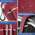 Burgundy Wheelchair Organizer Bag with Cup Holder - Versatile Mobility Accessory