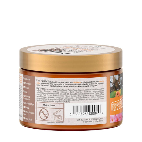 Maui Moisture Curl Quench + Coconut Oil Hydrating Curl Smoothie, 12 Ounce, Vegan & Paraben-Free