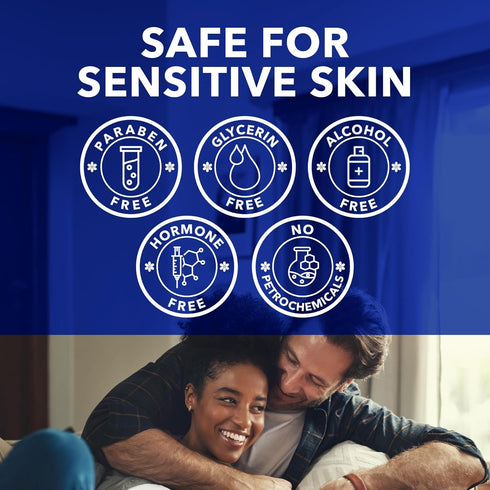 Pack 30 Water-Based Lubricant Travel Single-Use Sachets, Long-Lasting Personal Lube for Men Women Couples