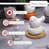 Little Bird Nest White Ceramic Diffusers for Essential Oils and Aromatherapy Fragrance, Non-Electric for Car or Bathroom