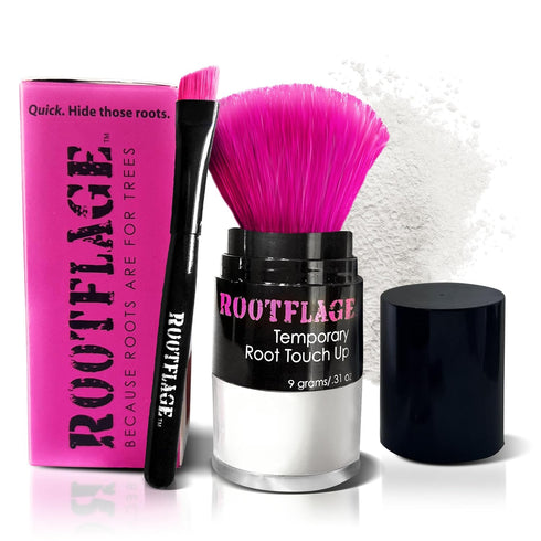 Root Touch Up Hair Powder - Temporary Gray Coverage, Thinning Hair Filler, Dry Shampoo - Platinum Blonde (01 Ice House)
