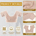 Zhanmai 3 Pcs Underarm Sweat Vest, Sweat Proof Pads for Women, Armpit Sweat Protection (White, Black, Beige, X-Large)