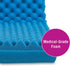 18x16x4, DMI Foam Waffle Cushion For Chair, Egg Crate Cushion Foam Seat Pad, Seat Cushion for Car, Office Chair