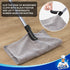MR.SIGA 3 in 1 Pet Hair Removal Rubber Broom with Built-in Squeegee, 61 inch Adjustable Handle