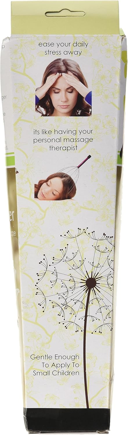 Kole Imports 0.12 lb Inc. Head Massage Tingler