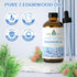 EVOKE OCCU Cedarwood Essential Oil 4 Oz, Pure Oil for Home Diffuser, Skin Massage, Candle, Soap Making
