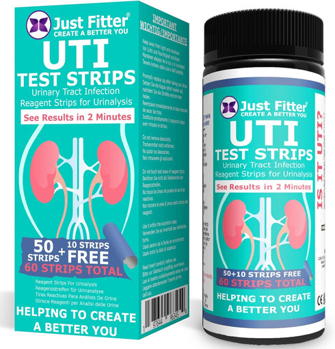 UTI Urine Test Strips, Simple and Fast Urinary Tract Infection Testing Kit for Nitrite and Leukocytes