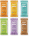 Feel Vegan Protein Bars: Keto, Gluten Free, Organic, 15g Protein, Low Sugar, Variety Pack (6 Pack)